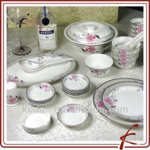 Wholesale Hotel Ceramic Porcelain Tableware Dinner Set